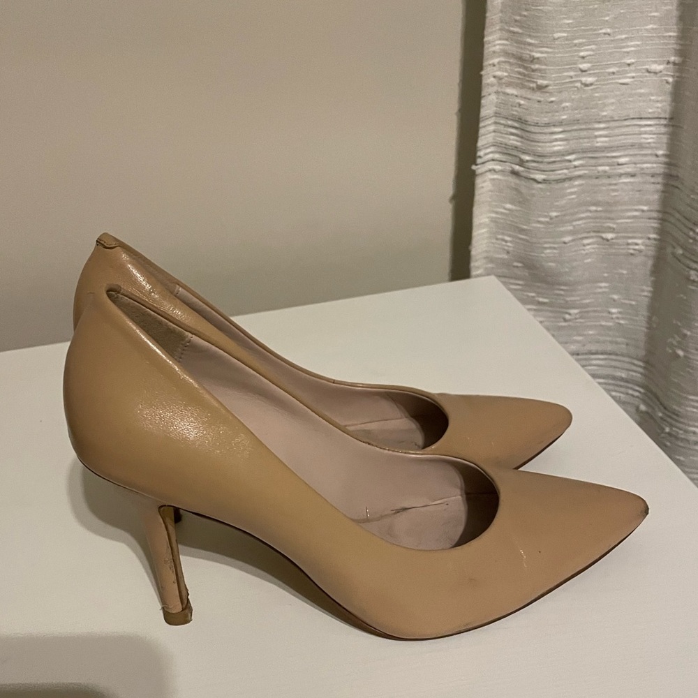 Nine West Nude Heels